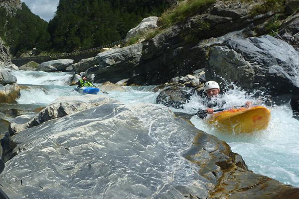 Club Members on the River Guil - 2014